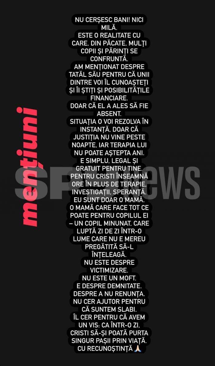 Fosta iubită, apel disperat! Ea încearcă să salveze copilul, artistul se distrează cu noua cucerire