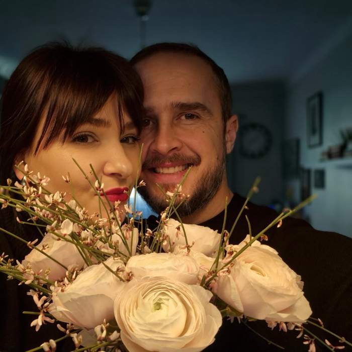Serban Copot împreuna cu soția