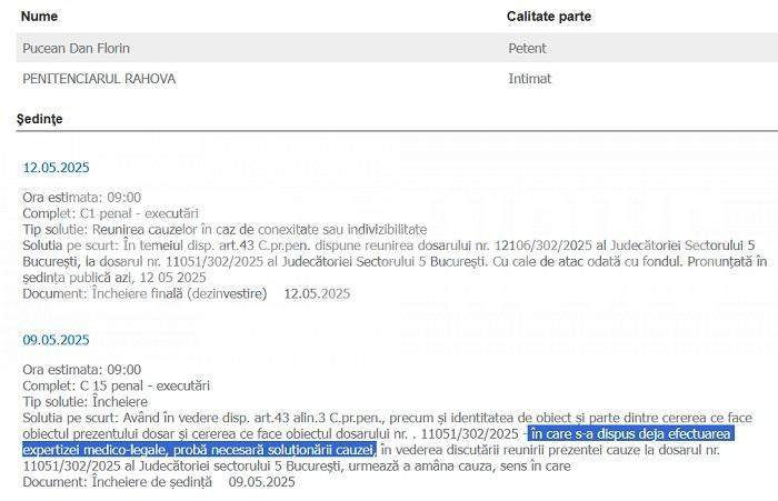 Fratele Cristinei Pucean, gest disperat, în pușcărie / Cum încearcă să scape din spatele gratiilor!