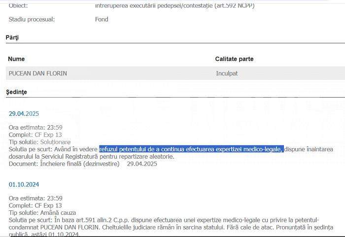 Fratele Cristinei Pucean, gest disperat, în pușcărie / Cum încearcă să scape din spatele gratiilor!