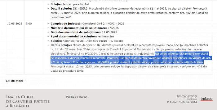 Cum a scăpat nepedepsită judecătoarea din „Dosarul 2 Mai”, care a șocat România! Documente