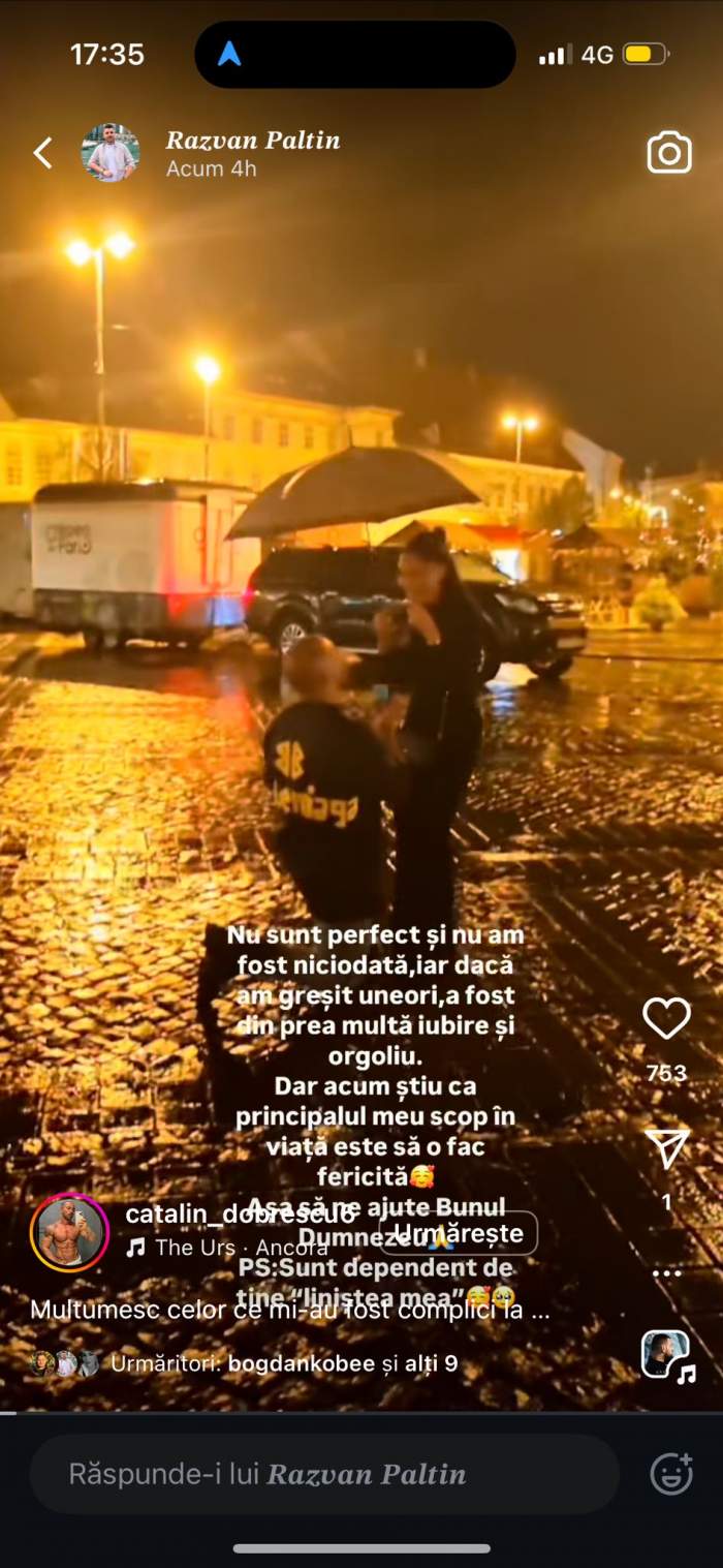 Catalin Dobrescu, declarație de dragoste