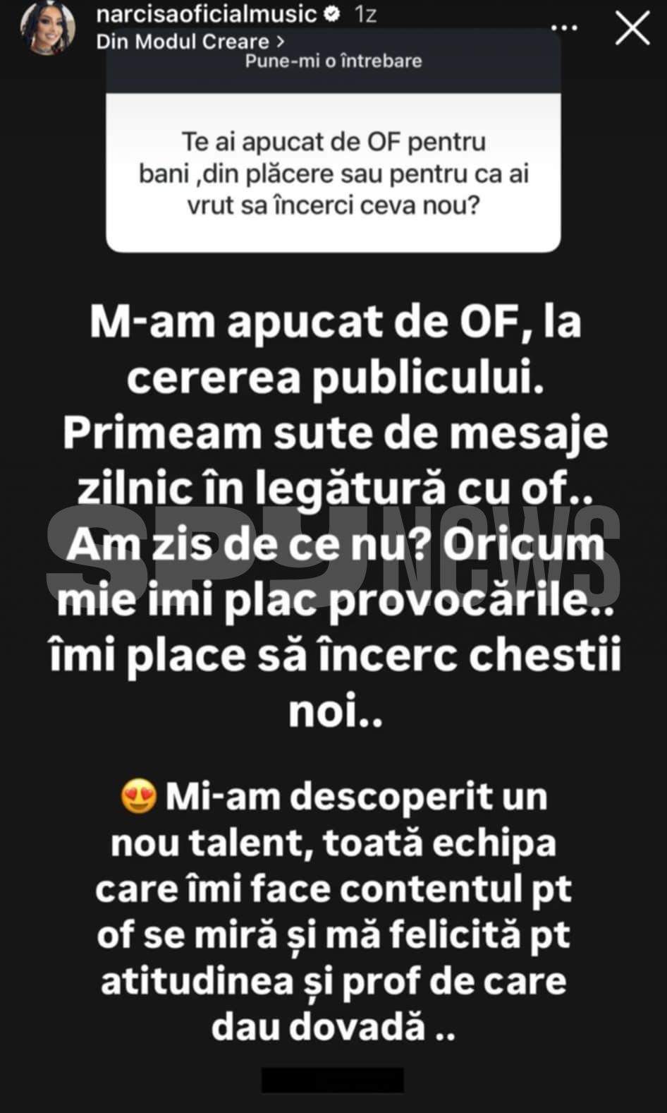 mesajul Narcisei Moisa
