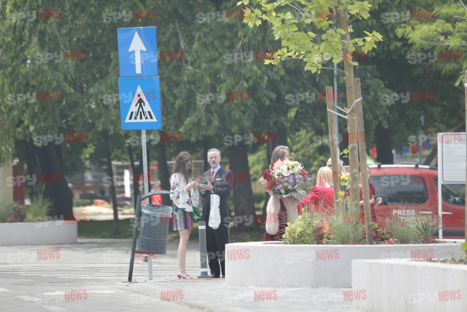 Ce au făcut Mihai Albu și proaspăta soție imediat după ce au plecat de la Starea Civilă. Imagini surprinse de paparazzii Spynews.ro