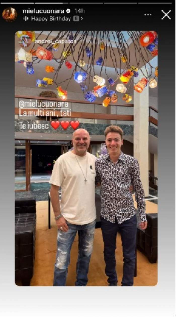 dan capatos si fiul lui, andrei