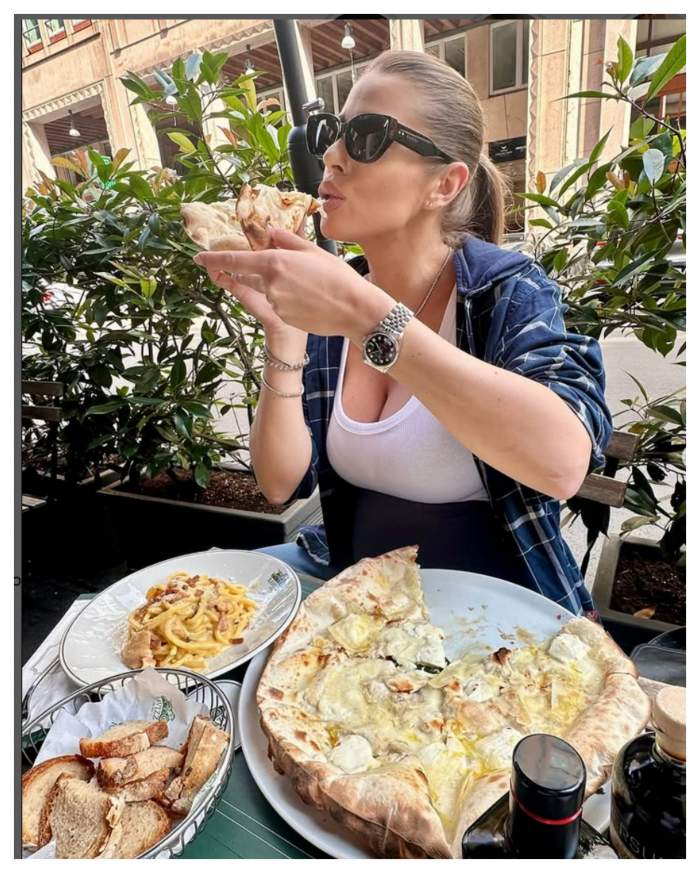 Roxana Nemeș și soțul ei, vacanță în Italia. Cum a fost experiența lor: „Când mănânci pentru trei”