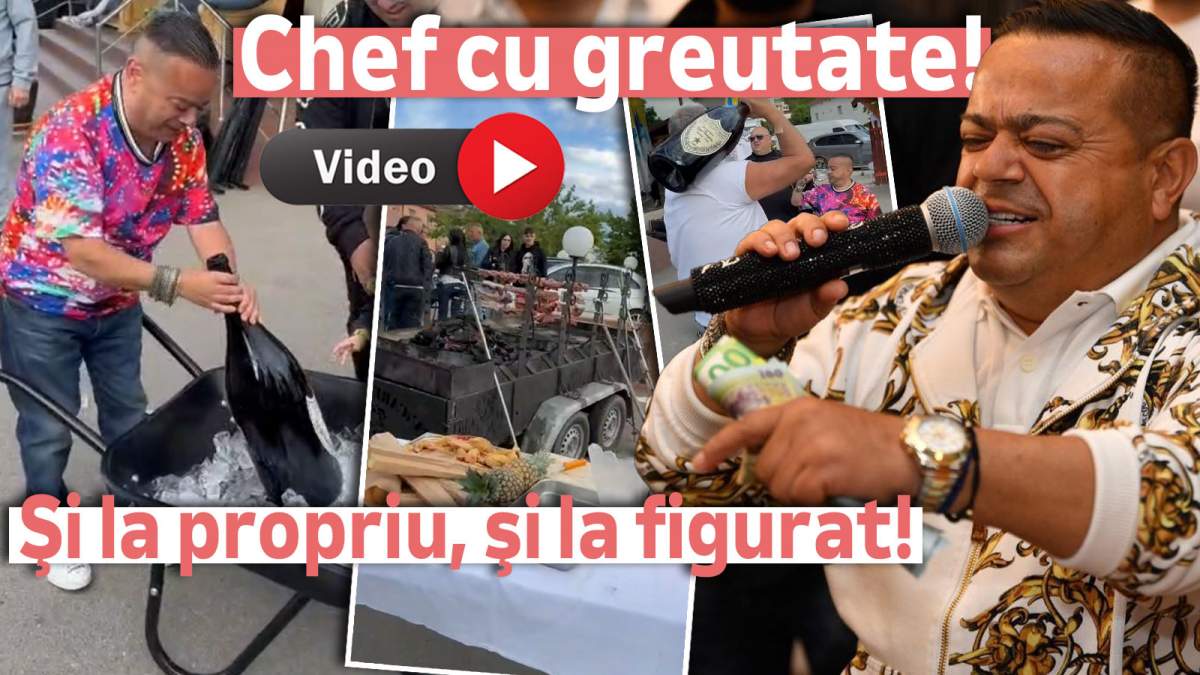 VIDEO / Adi Minune, probleme cu sticla de 10.000 de euro / Chef-maraton cu milionarul care și-a dus mireasa la altar cu elicopterul / Imagini exclusive