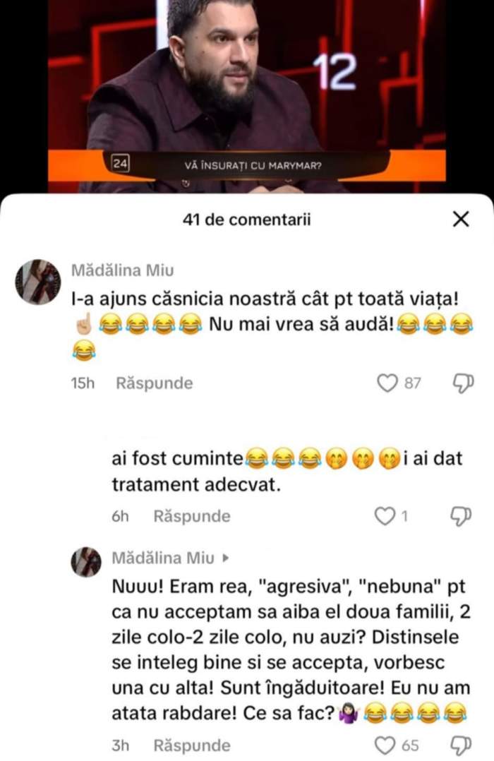 mesajele Mădălinei Miu