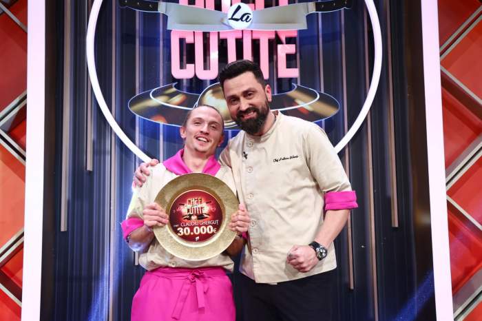 Claudiu Gherguț, cuțitul de aur al lui Chef Orlando Zaharia, a câștigat sezonul 15 Chefi la cuțite. Finala show-ului culinar, lider detașat de audiență