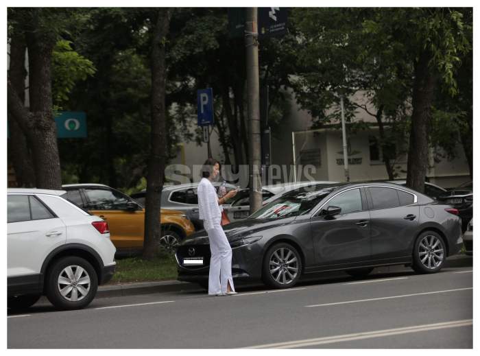 “Regina Luxului”, în acţiune! Cum şi în compania cui au surprins-o paparazzii pe Alina, fosta soţie a lui Vasile Geambazi