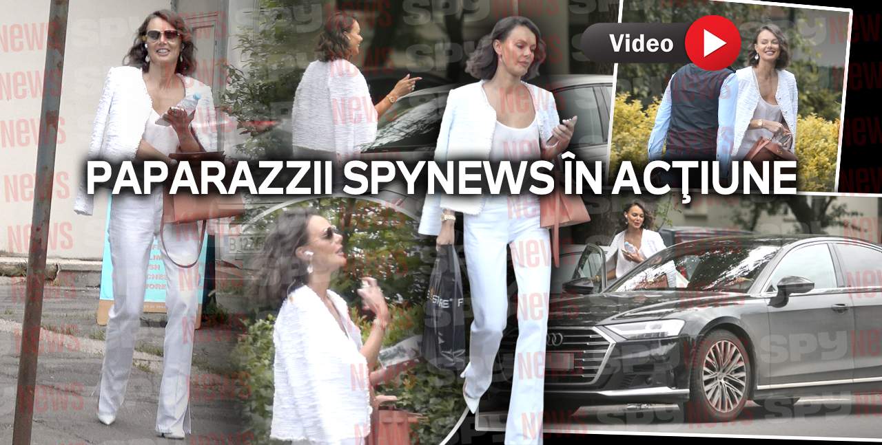“Regina Luxului”, în acţiune! Cum şi în compania cui au surprins-o paparazzii pe Alina, fosta soţie a lui Vasile Geambazi