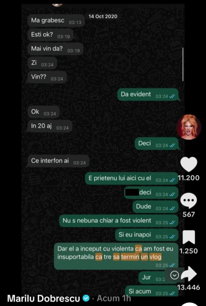 Marilu Dobrescu vine cu dovezi! A demonstrat că a fost vorba despre violență între ea și fostul iubit: ”M-a strâns de gât” | FOTO