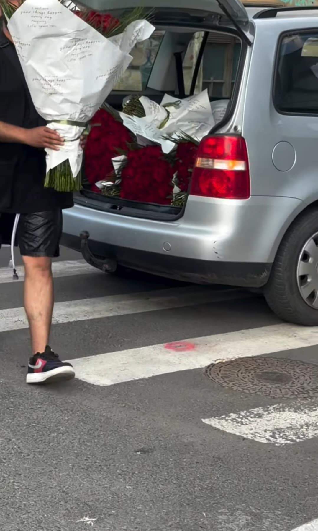 buchet de trandafiri