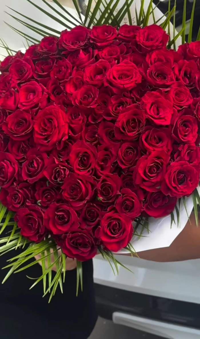 buchet de trandafiri