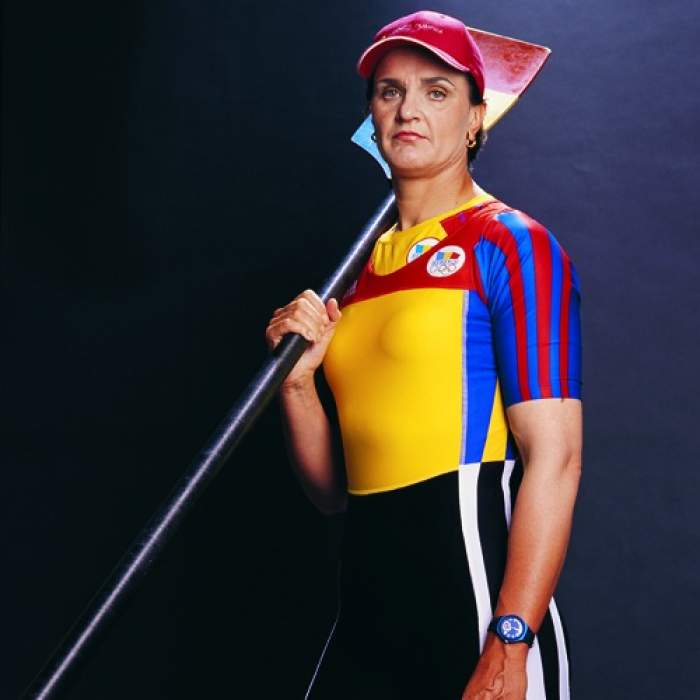 Elisabeta Lipa, pe vremea cand era canotoare