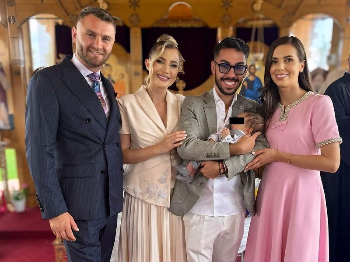 Claudia Puican și Armin Nicoară și-au botezat fiul în urmă cu câteva zile claudia puican si armin nicoara