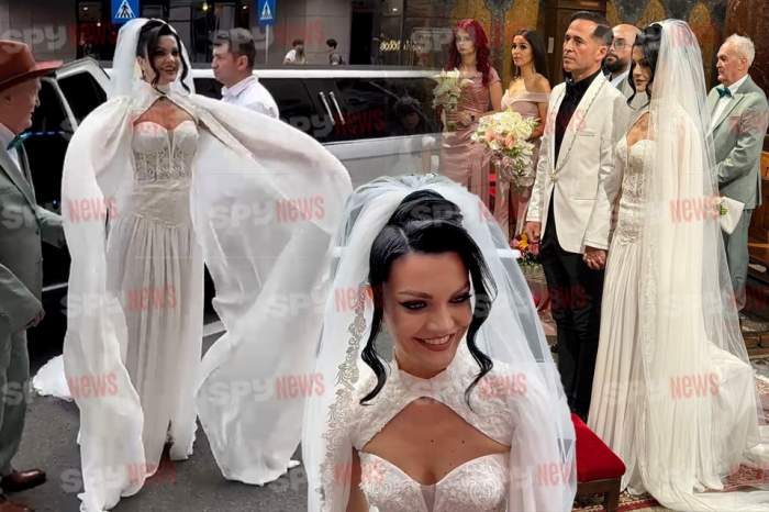 Cum arată iubita lui Dinu Maxer în rochie de mireasă! Magdalena Chihaia va schimba mai multe ținute pe parcursul zilei / FOTO