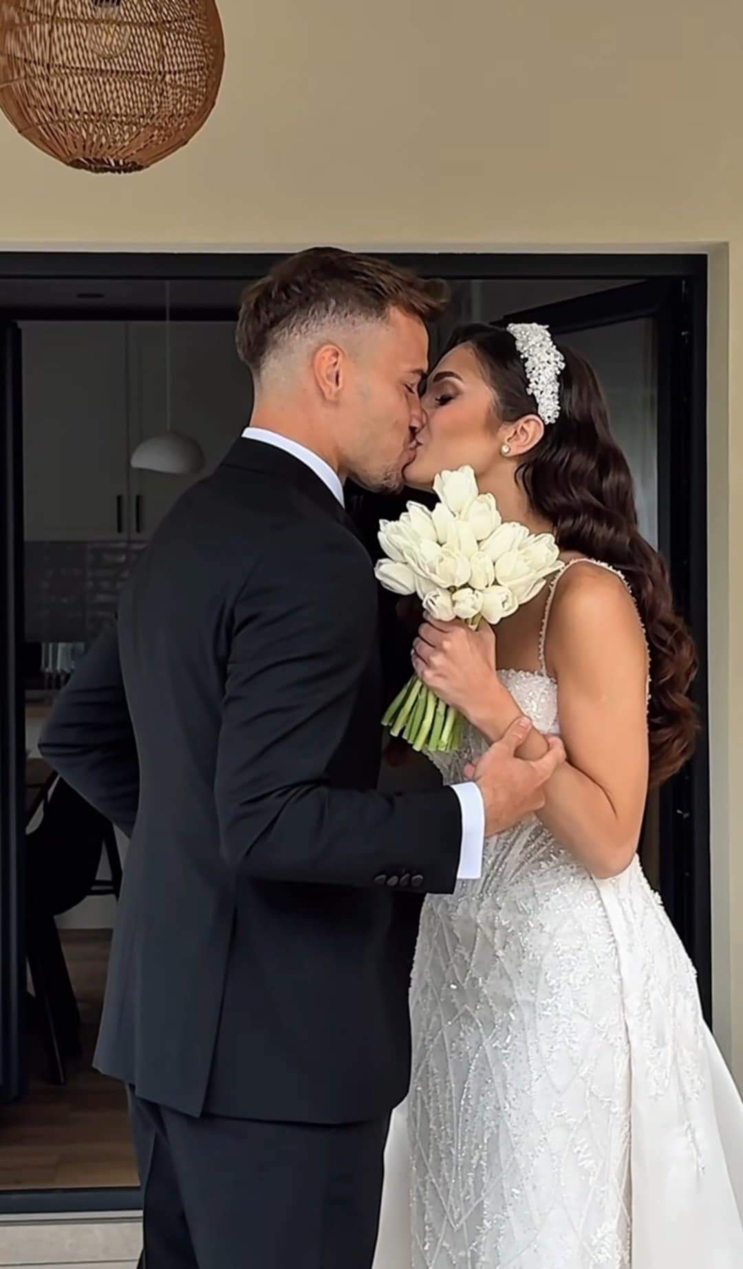 Darius Olaru și soția lui