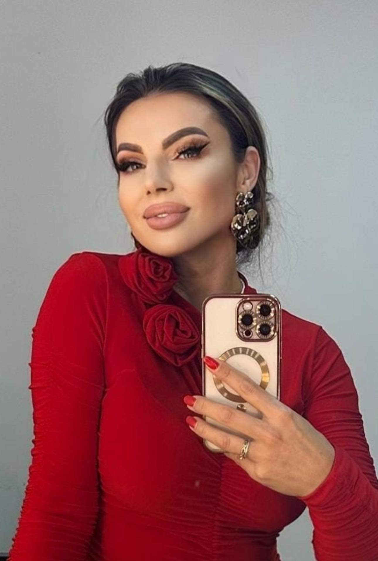 Ramona Lăzutan, selfie