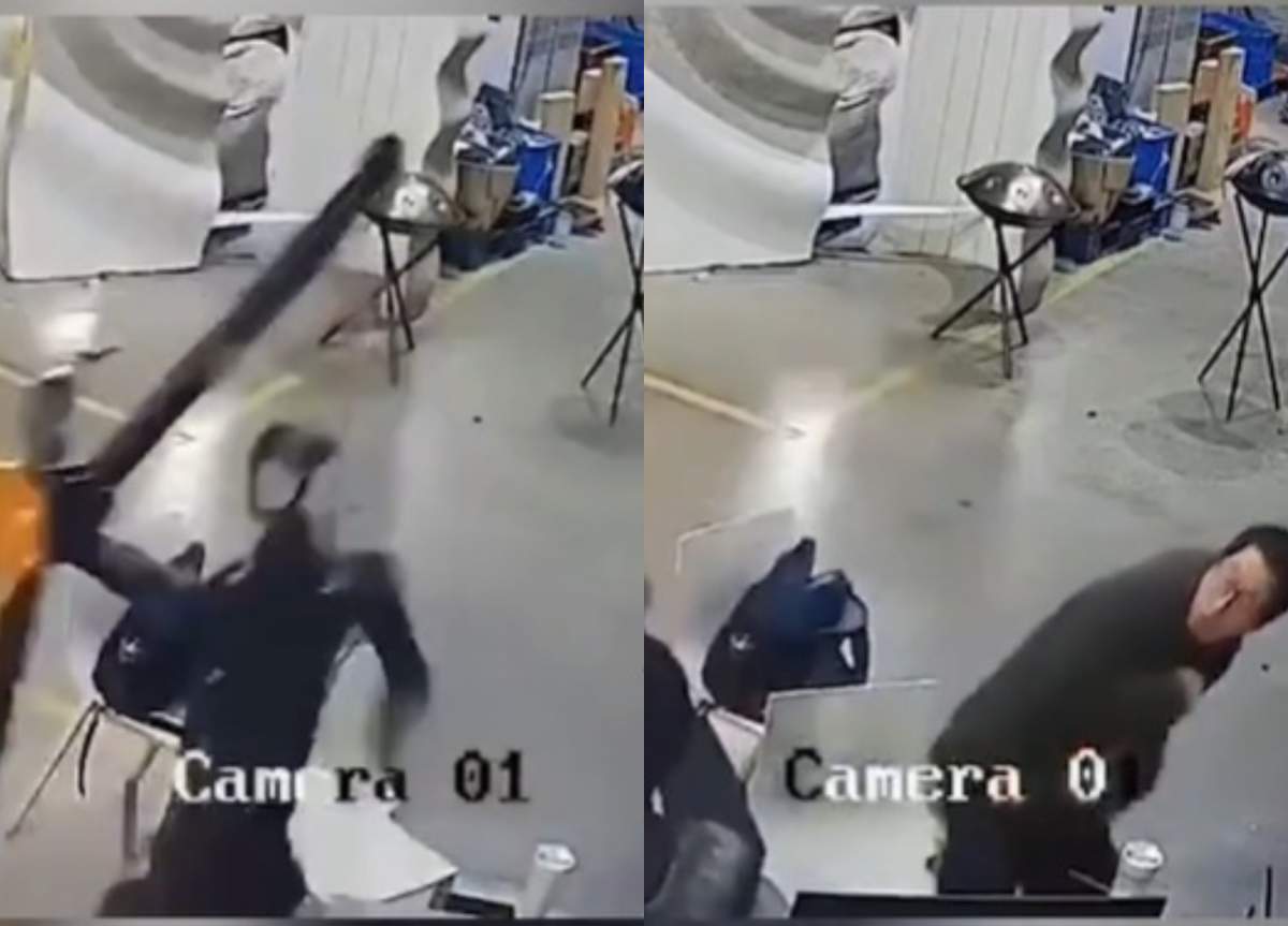 robot ataca oameni
