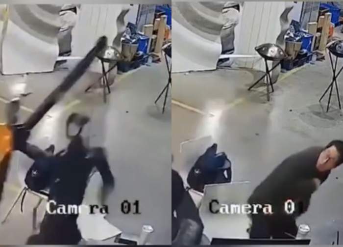 robot ataca oameni