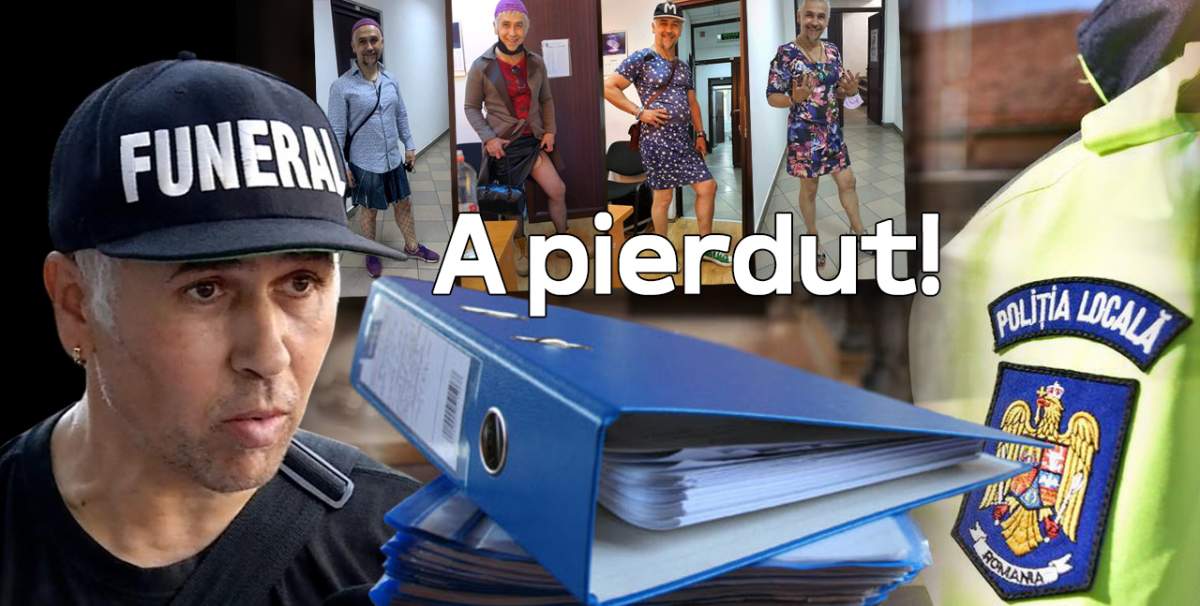 Polițistul local în rochiță, atacat la poșetă / Veste teribilă, în dosarul de hărțuire