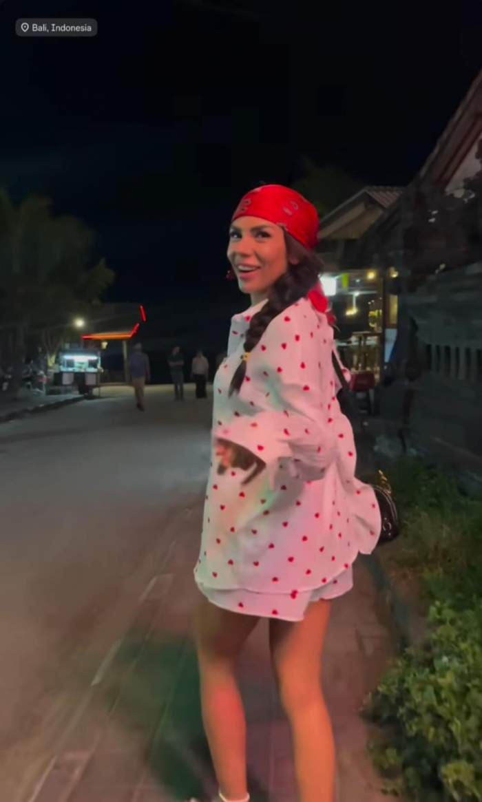 Cristina Rotaru este în Bali