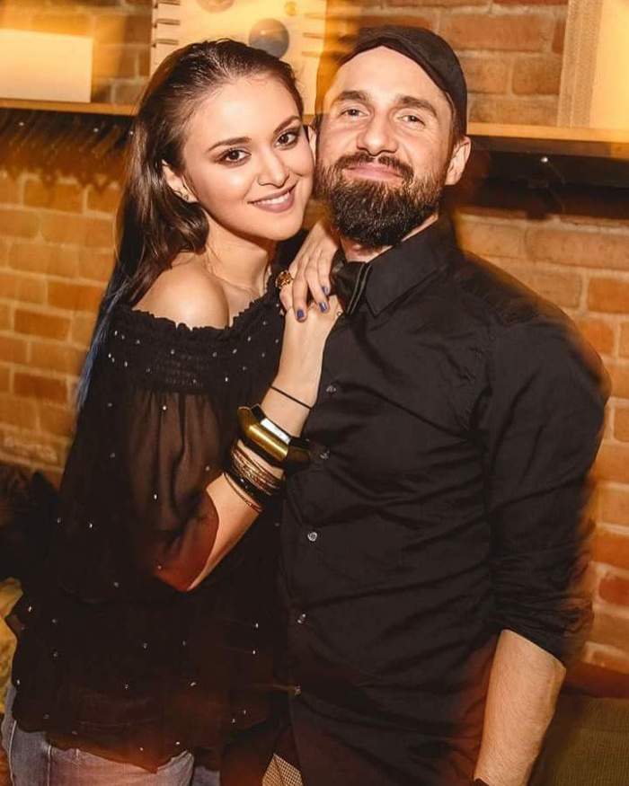 Bianca Purcărea și soțul ei, Robert Magheți