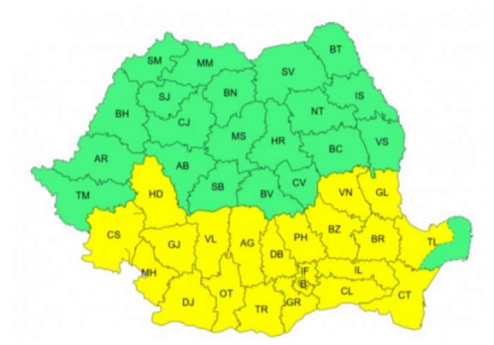 harta romania
