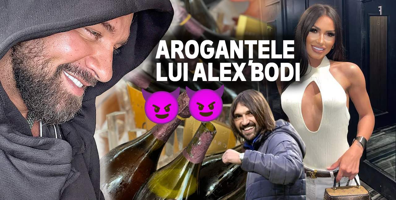 Prima reacție a lui Alex Bodi, după ce au apărut filmulețele cu soția lui Dan Alexa! Andrada ar fi ieșit din locuința afaceristului