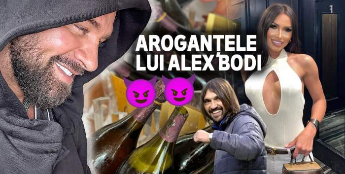 Prima reacție a lui Alex Bodi, după ce au apărut filmulețele cu soția lui Dan Alexa! Andrada ar fi ieșit din locuința afaceristului