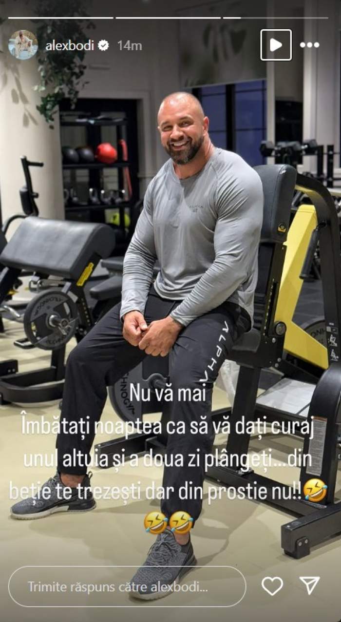 Prima reacție a lui Alex Bodi, după ce au apărut filmulețele cu soția lui Dan Alexa! Andrada ar fi ieșit din locuința afaceristului