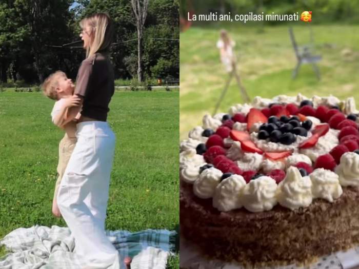 Gabriela Oțil și fiul ei