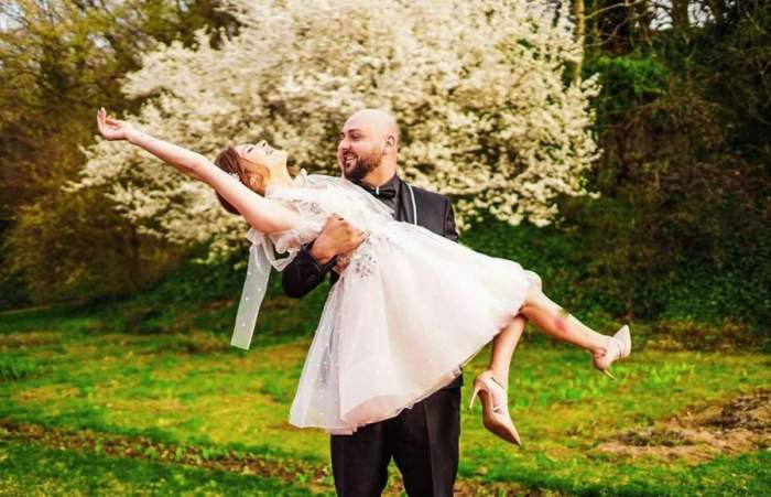 Teodora Marcu și Alex Marcu, soțul ei