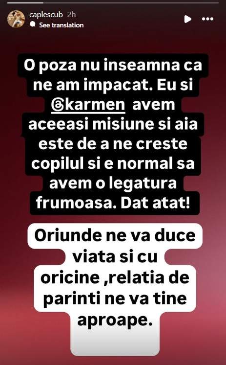 Bogdan Căplescu, reacție după ce s-a afișat alături de Karmen, în ipostaze apropiate. Ce spune despre împăcarea cu fosta soție