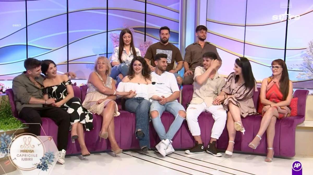captură din emisiunea Mireasa - Capriciile Iubirii