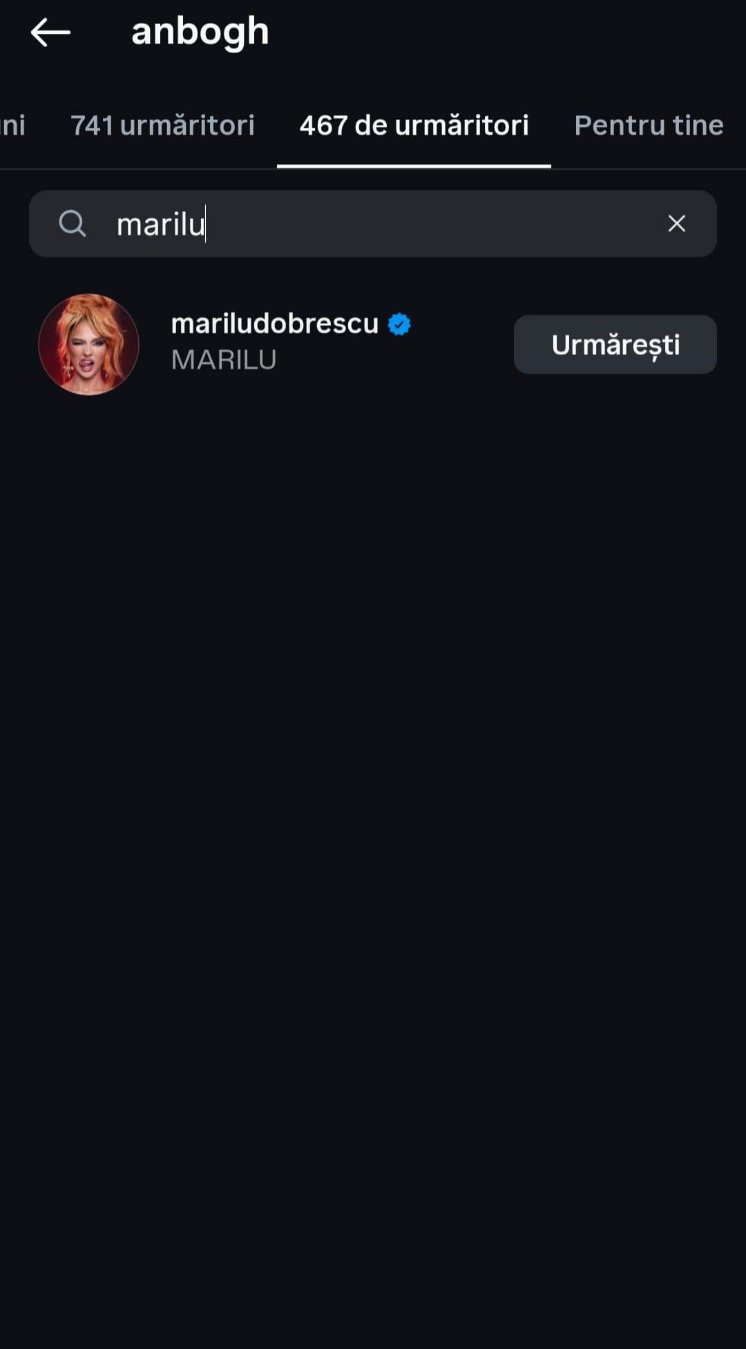 marilu dobrescu iubit