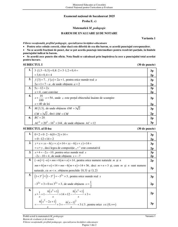 Bacalaureat 2025. Ce subiecte au primit elevii la proba de la Matematică sau Istorie