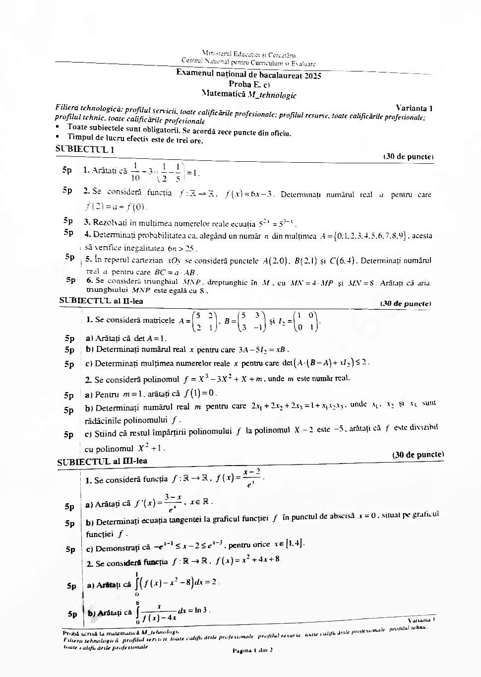bac 2025