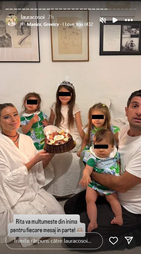 laura cosoi si familia