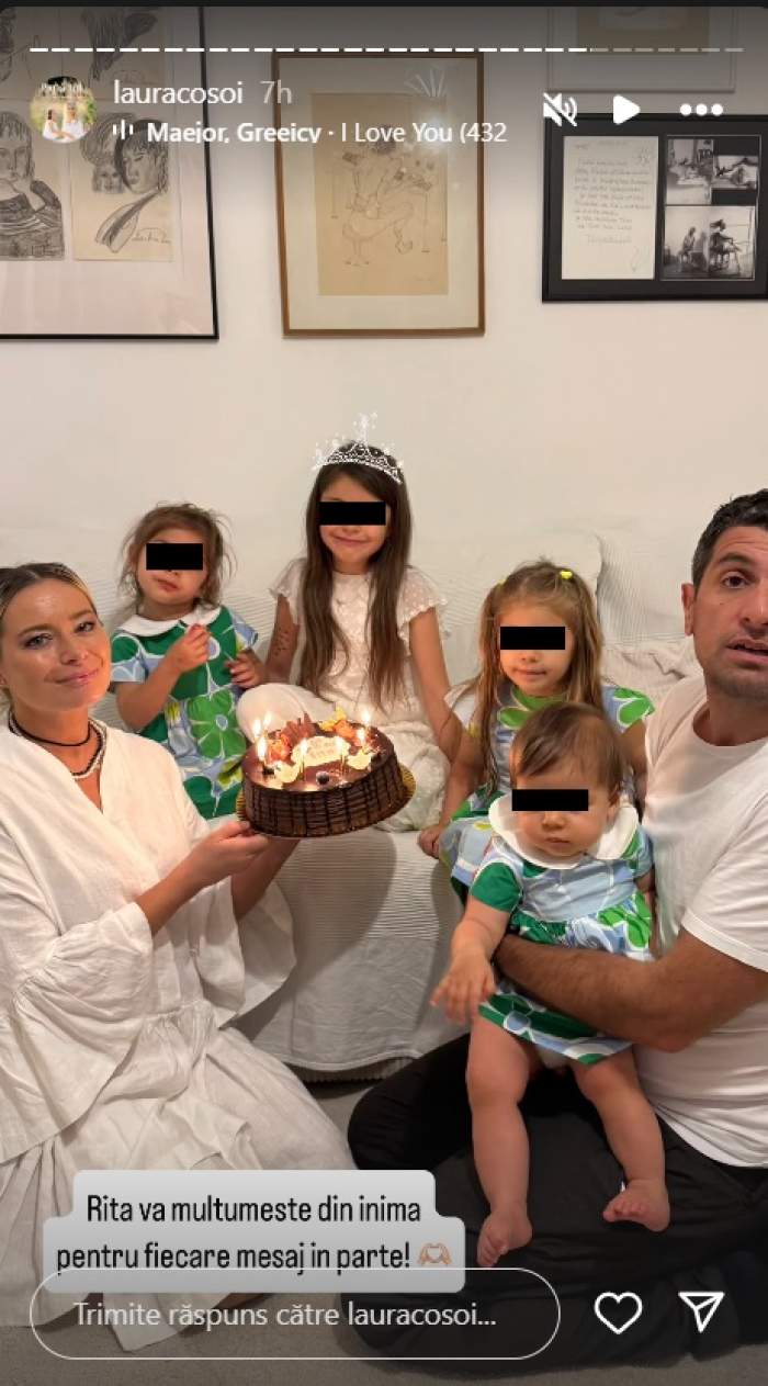 laura cosoi si familia