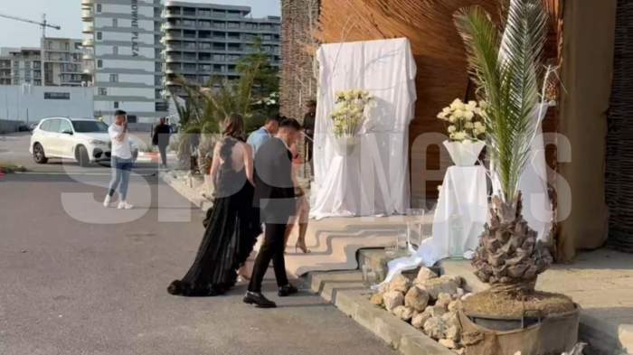 Începe petrecerea! Florinel Coman și Ioana Timofeciuc au ajuns în locația unde are loc nunta lor! Imagini fabuloase | VIDEO