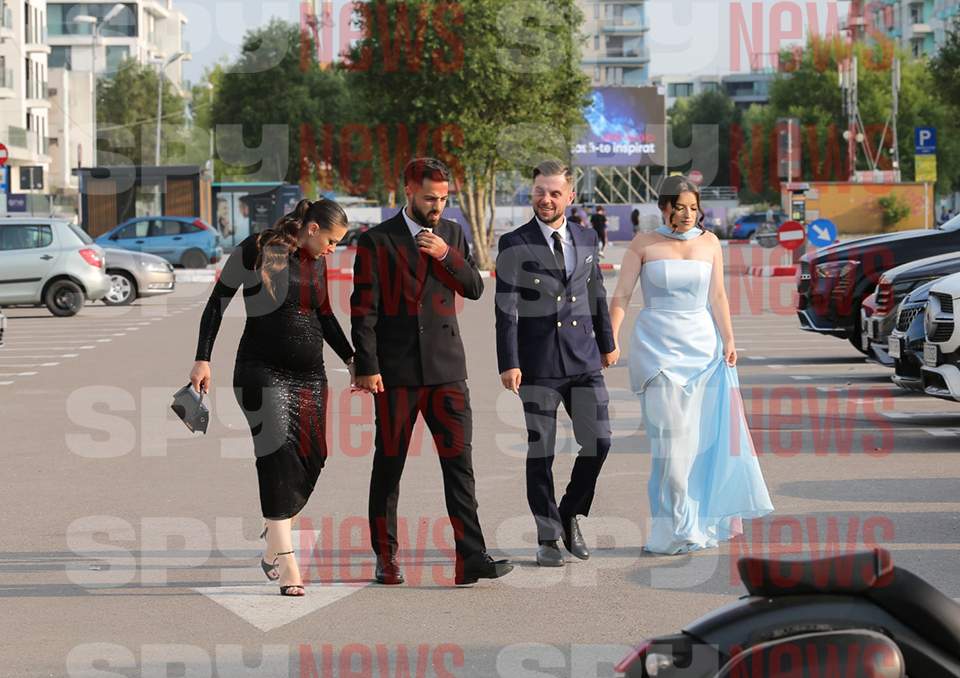Cum s-au îmbrăcat soțiile de fotbaliști la nunta lui Florinel Coman și a Ioanei Timofeciuc. Dennis Man, Darius Olaru și Denis Alibec s-au numărat printre invitați