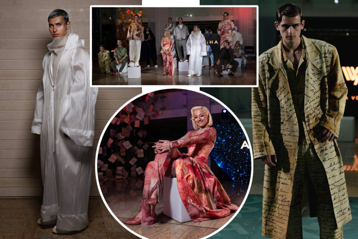 Irina Voinea, designerul român care aduce o premieră în moda românească! Folosește inteligența artificială în colecție! Cum arată creațiile