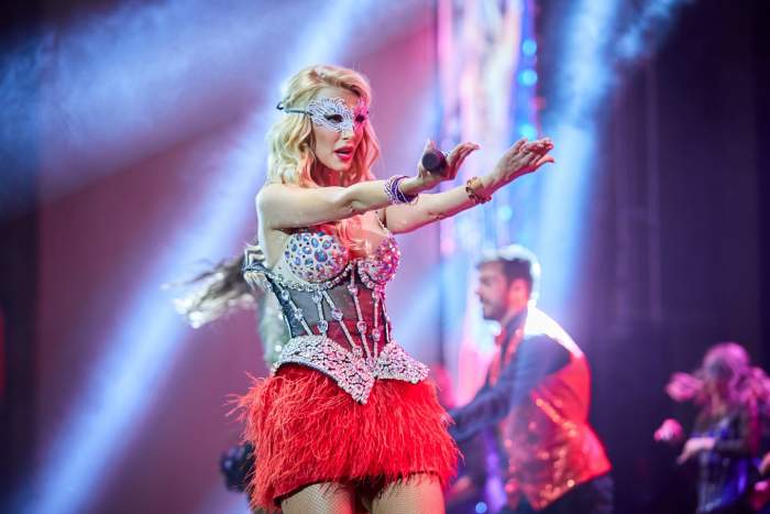 andreea balan pe scena