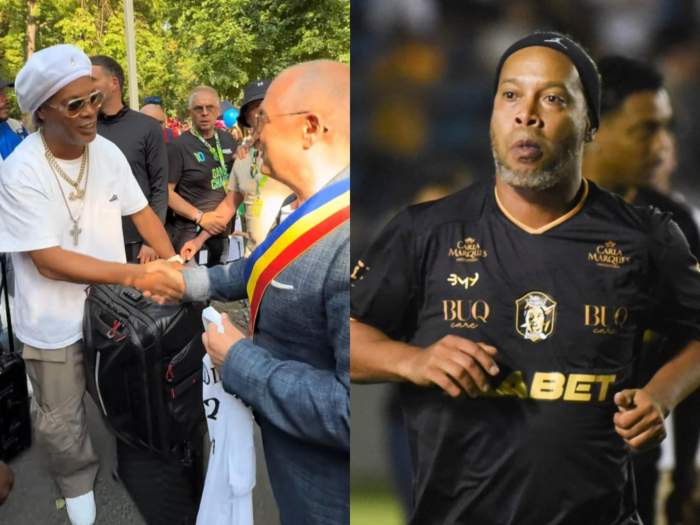 Ronaldinho în Cluj-Napoca