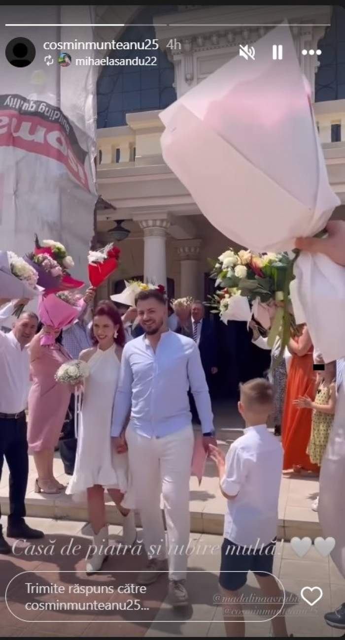 cosmin mireasa si iubita