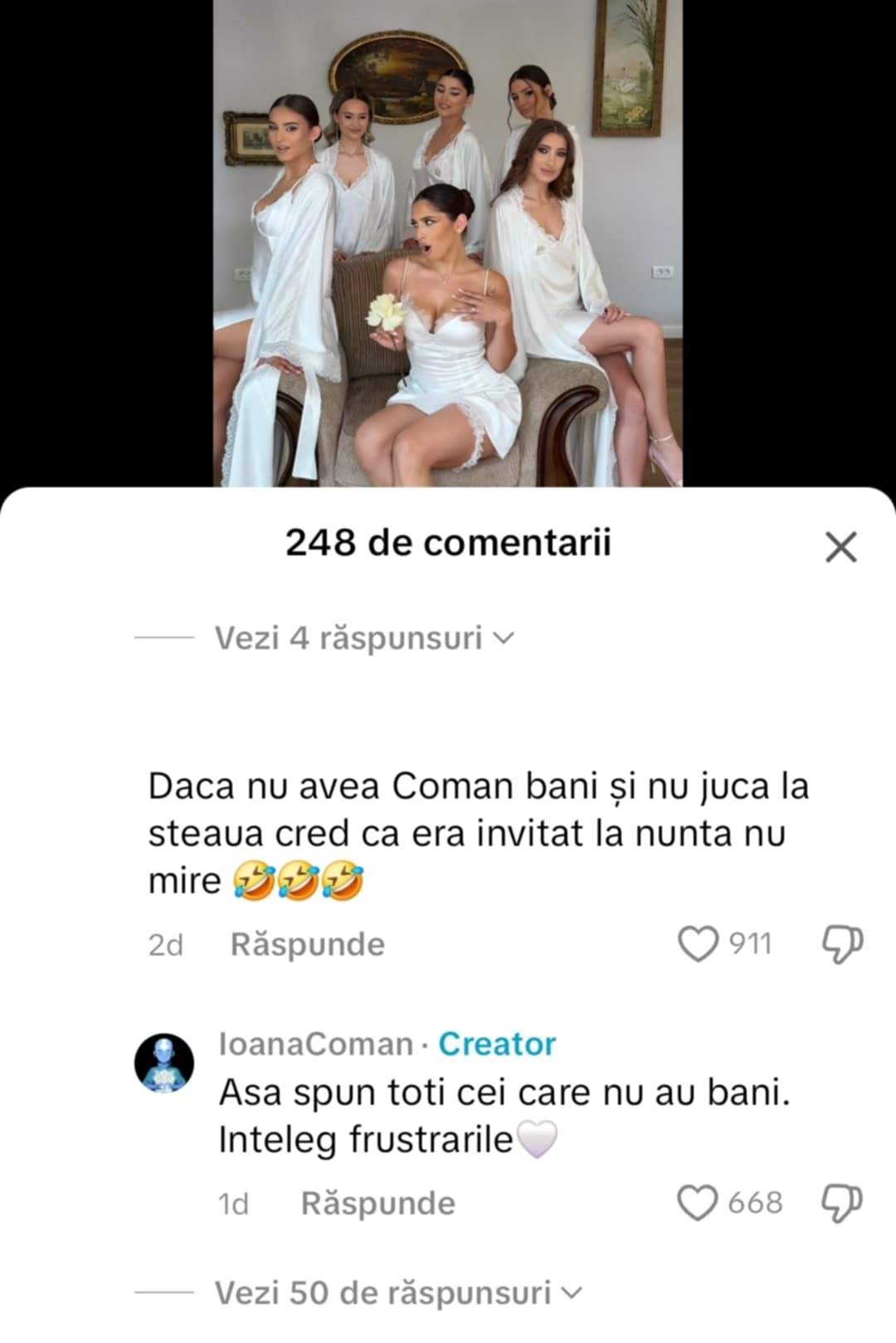 mesajul Ioanei Timofeciuc