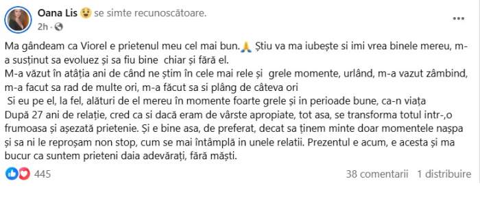 declaratie oana lis