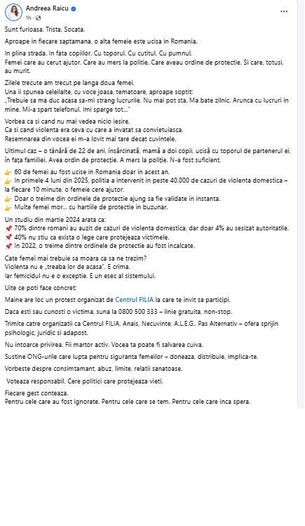 Geanina Ilieș, Andreea Raicu și Anca Serea, reacție după ce o altă femeie însărcinată a fost ucisă de iubit. Tânăra a fost omorâtă pentru că ar fi vrut să pună punct relației / FOTO